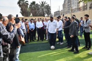 FB_IMG_1745699689585-300x200 بالصور وزير الشباب والرياضة ومحافظ الجيزة يشاركون الصحفيين فرحتهم  بافتتاح نادي الصحفيين النهرى